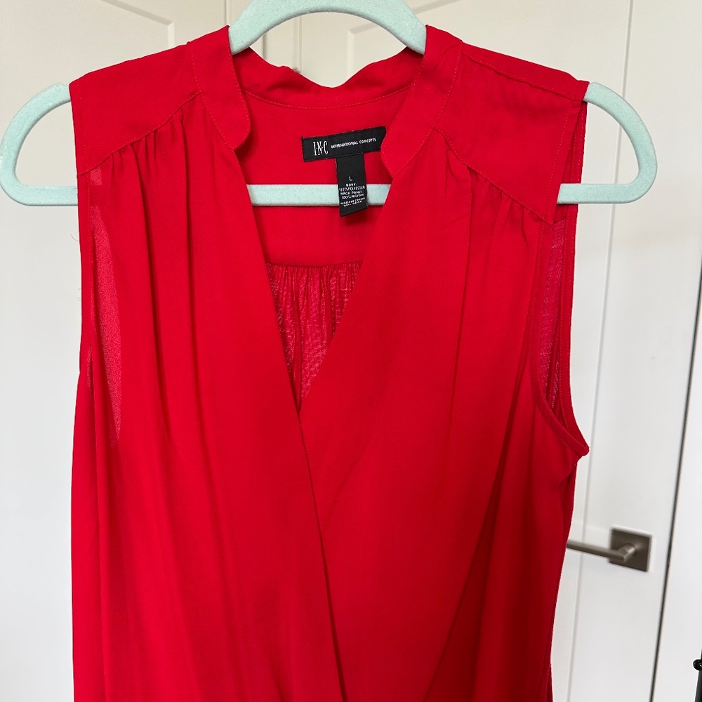 INC Blouse - RED - Excellent condition